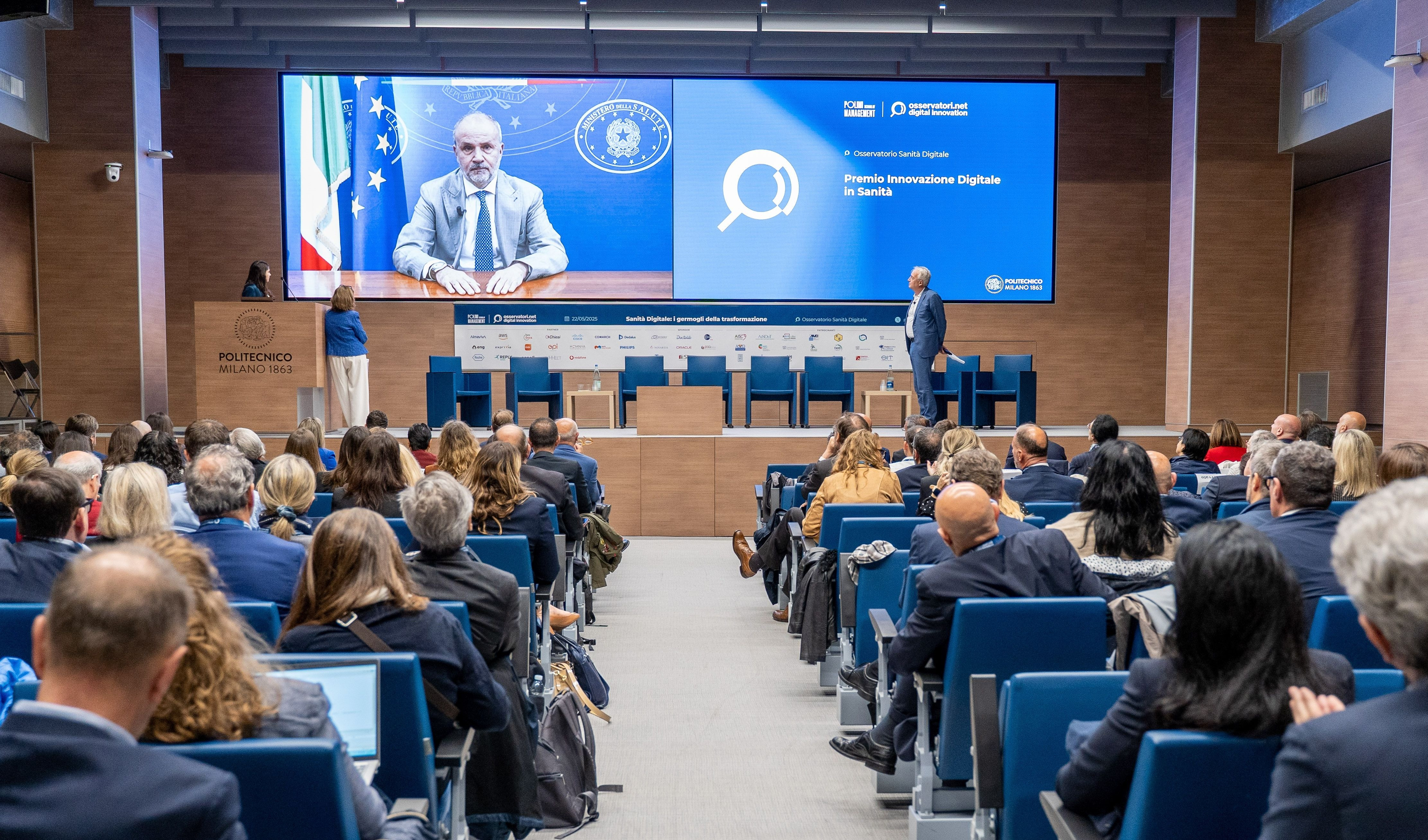 Il ministro della salute interviene al politecnico di milano